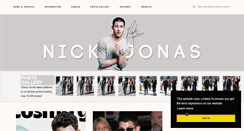 Desktop Screenshot of nickjonasweb.com